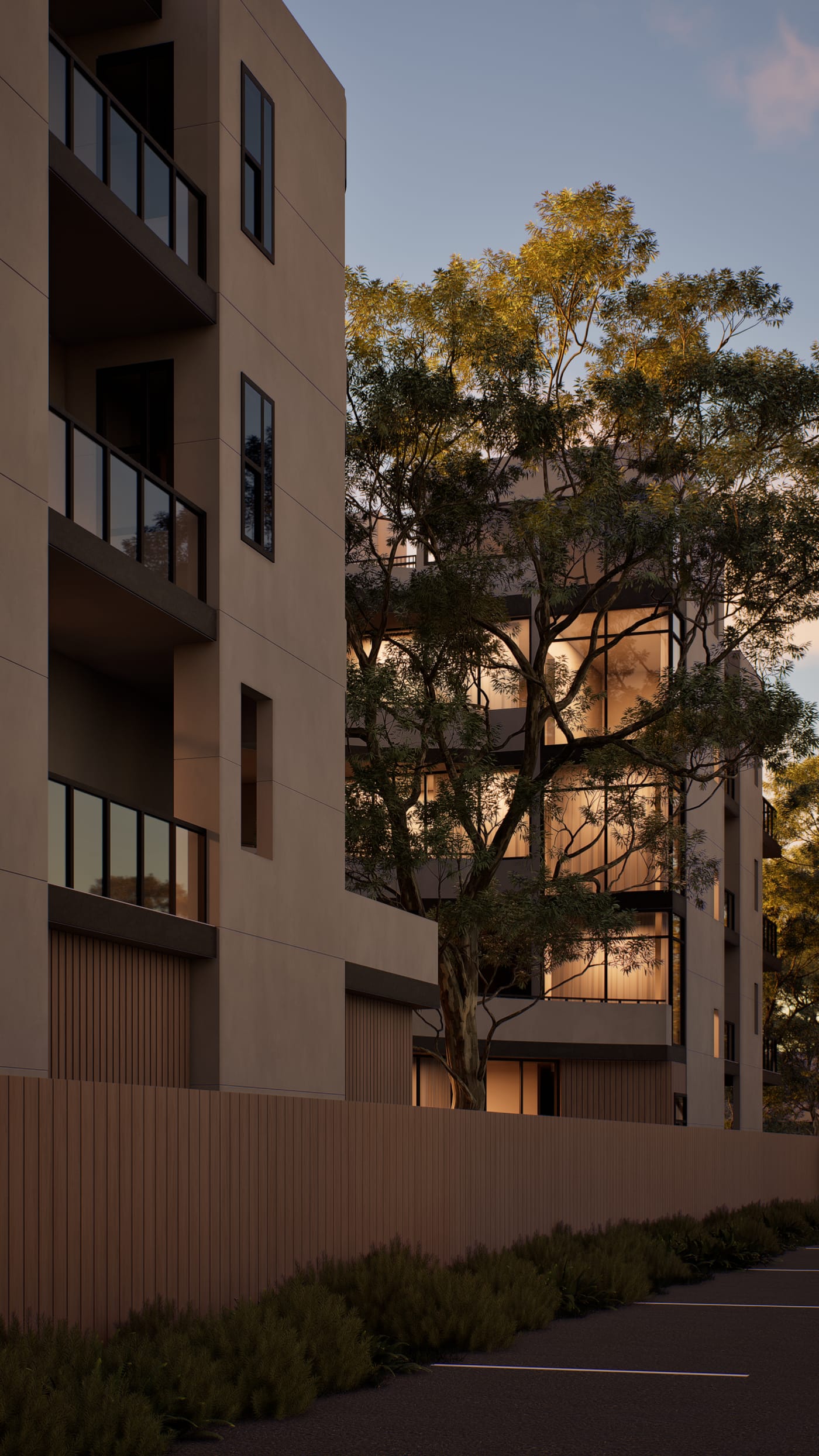 824 San Antonio at dusk